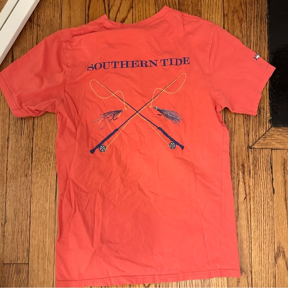 Southern Tide salmon tshirt - Picture 1 of 4